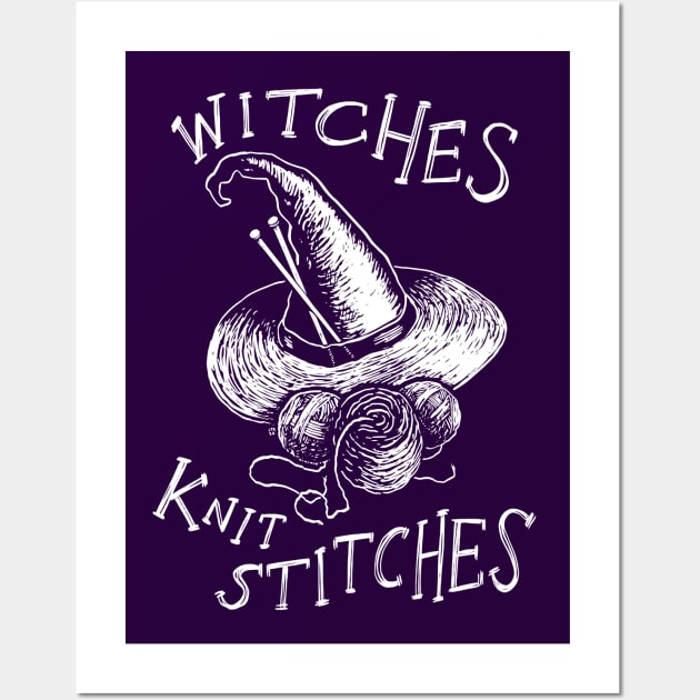 Witches Knit Stitches Wall Art by LAB Ideas